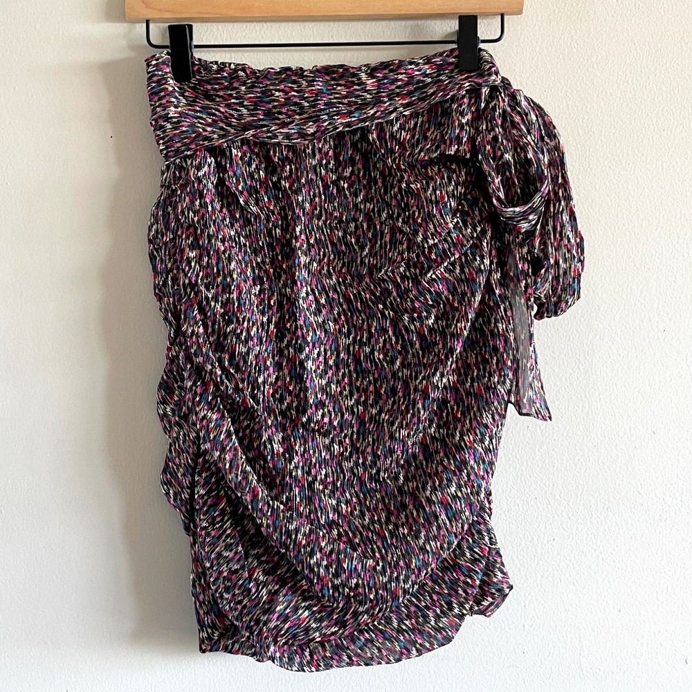 ba&sh Multicolor Textured Skirt - Picture 4 of 16